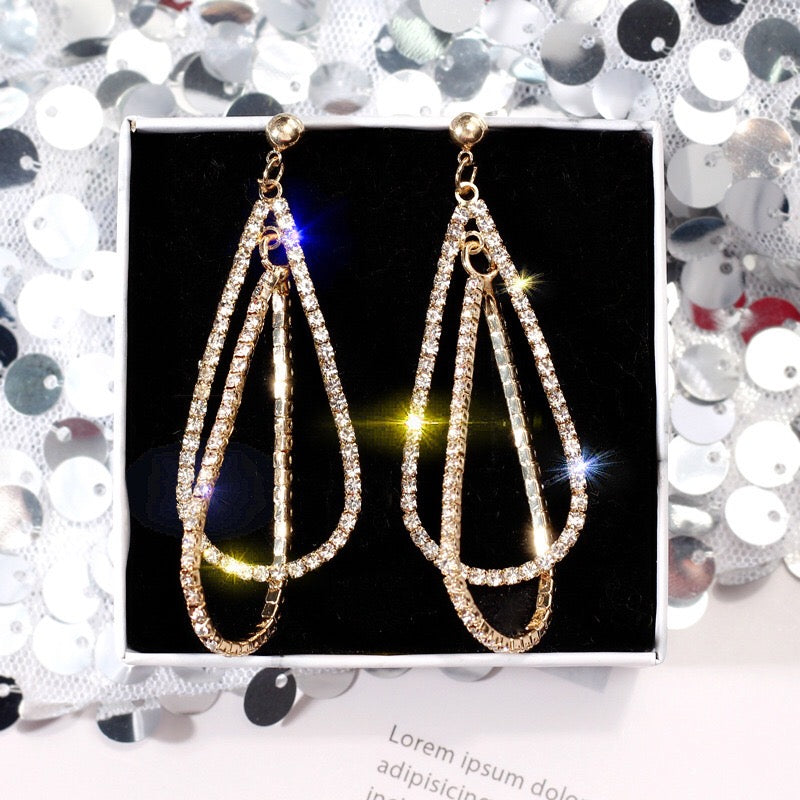 Multi Water Drop Earrings