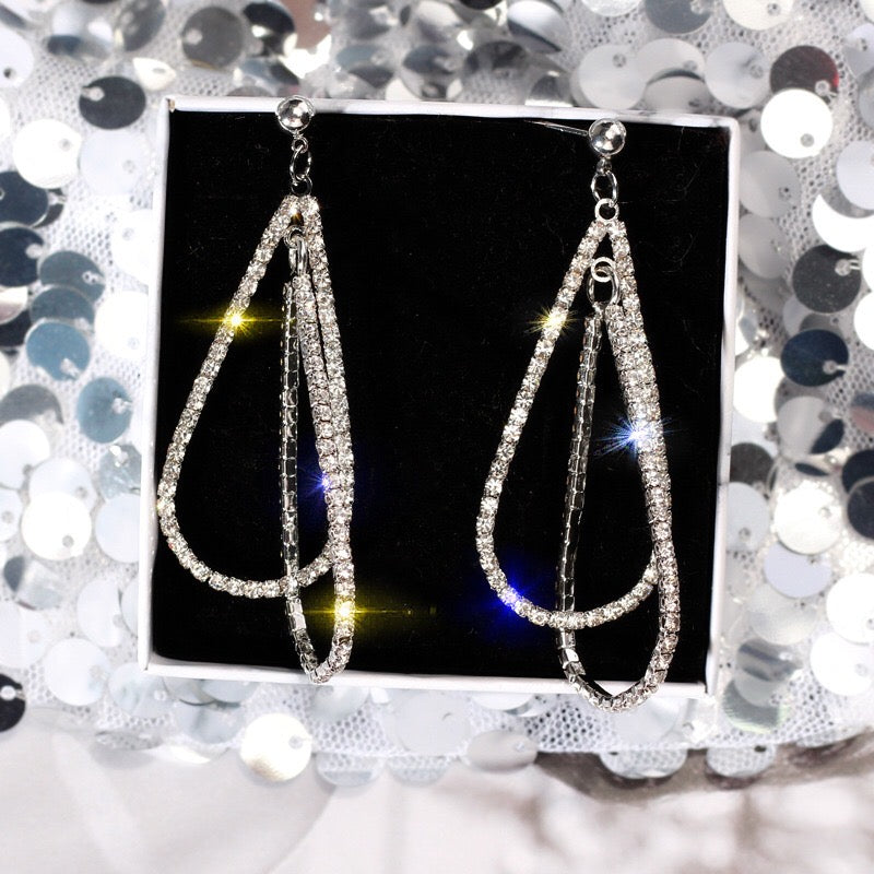 Multi Water Drop Earrings