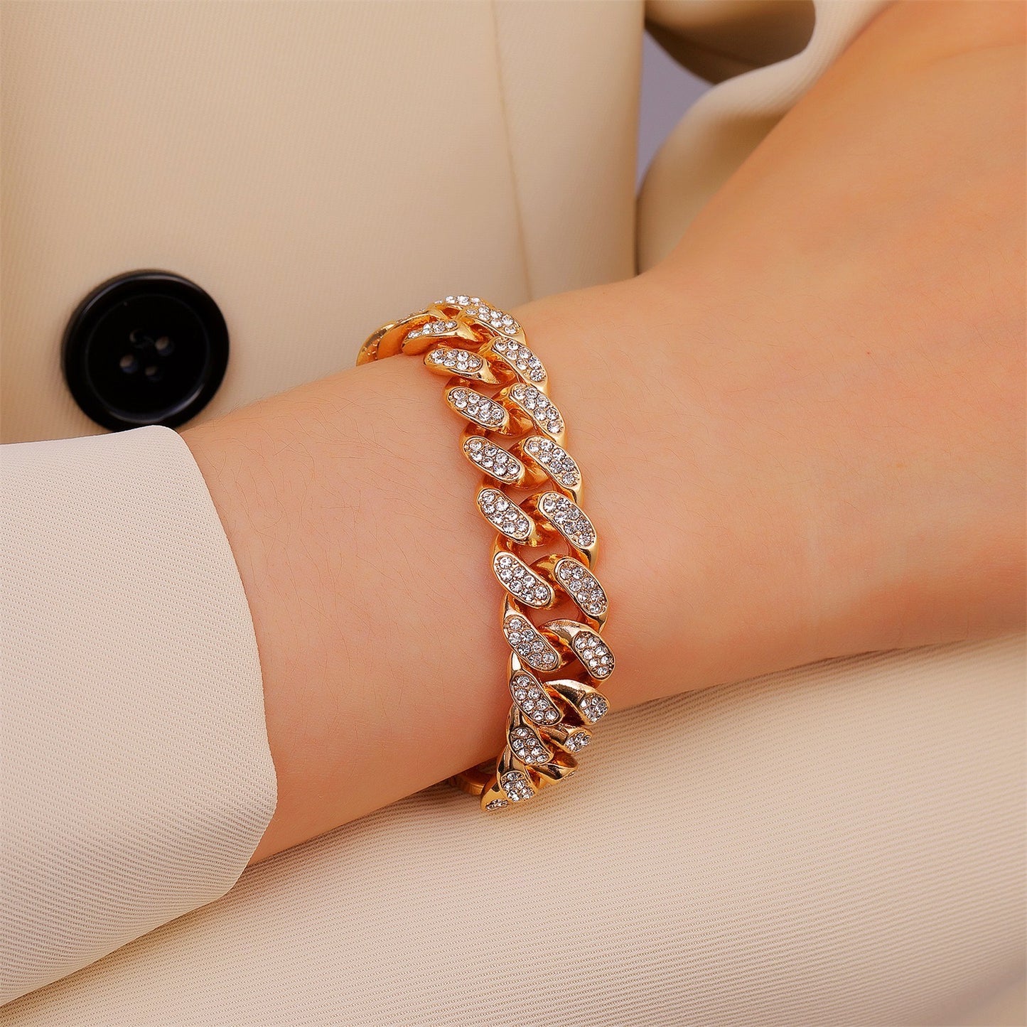 Cuba Rhinestone Bracelet