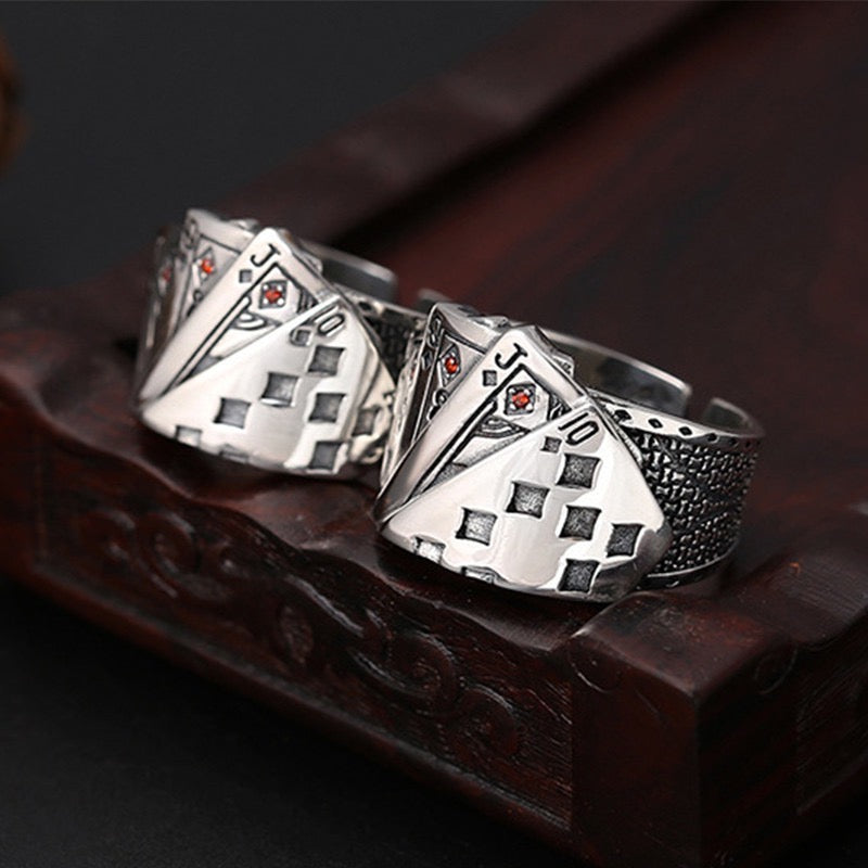 Royal Flush Open Ring