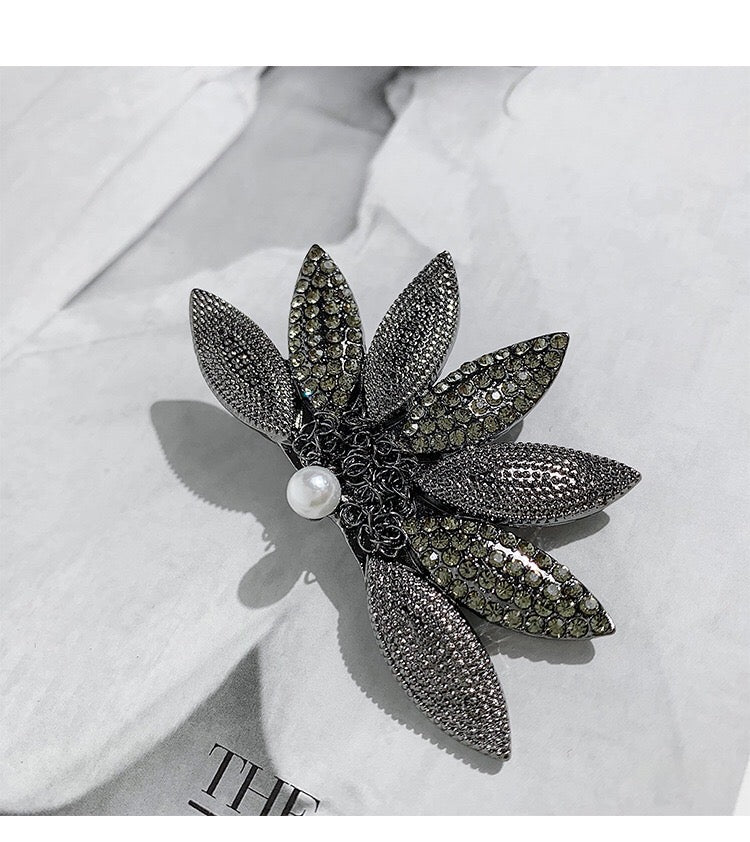 Half Flower Pearl Hair Accessories
