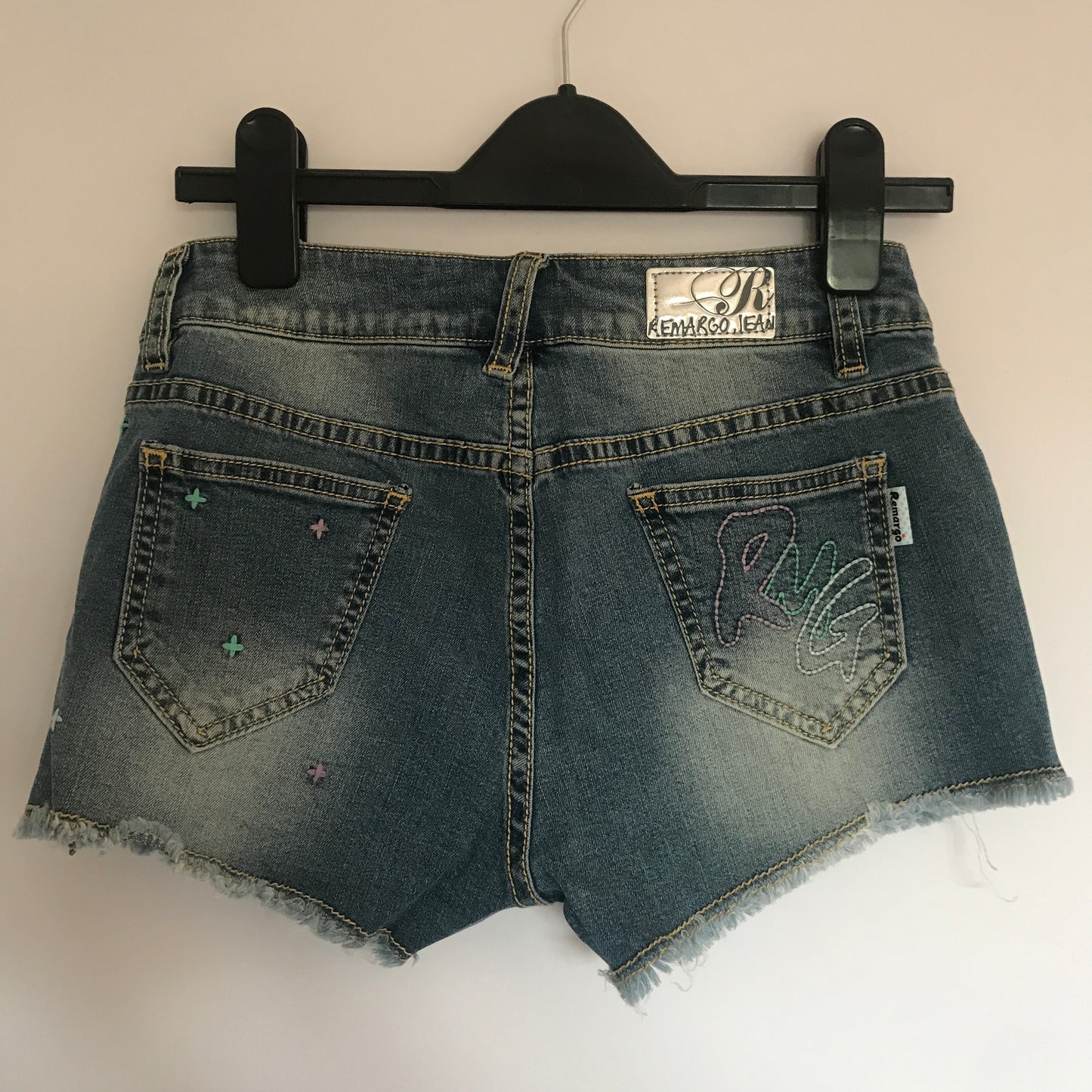 Music Notes Denim Short