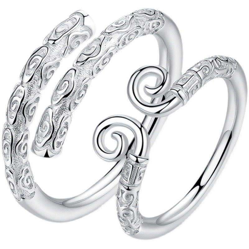 Adjustable Wukong's Golden Fillet and Jingu Bang Rings
