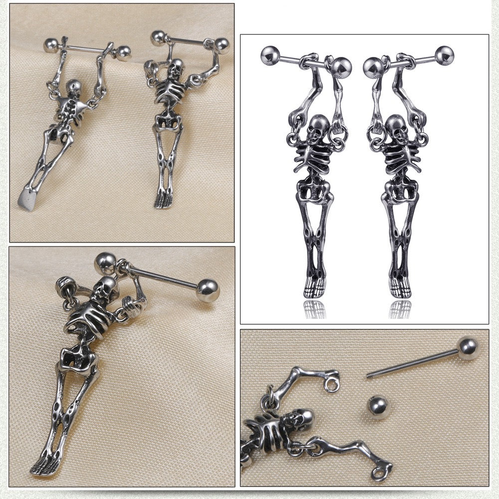 Punk Darkness Ear Stud Collection