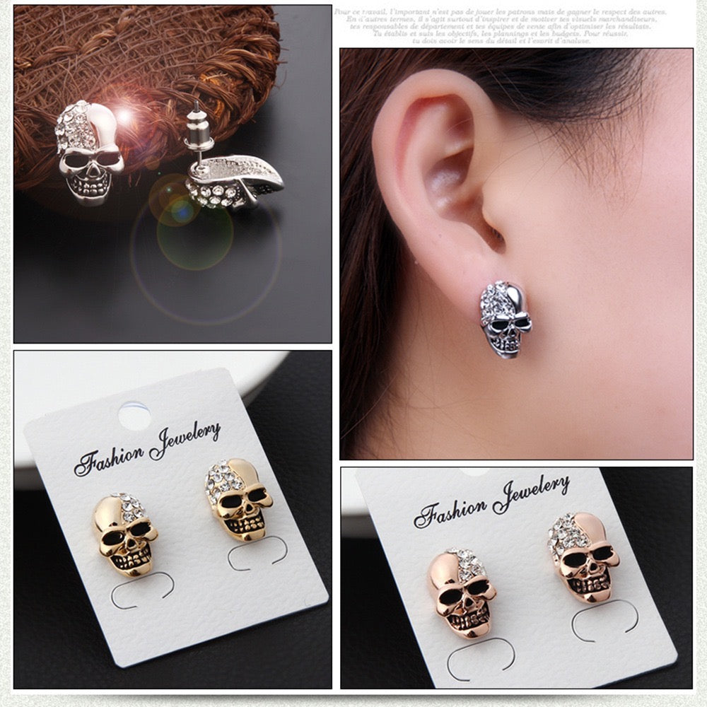 Punk Darkness Ear Stud Collection