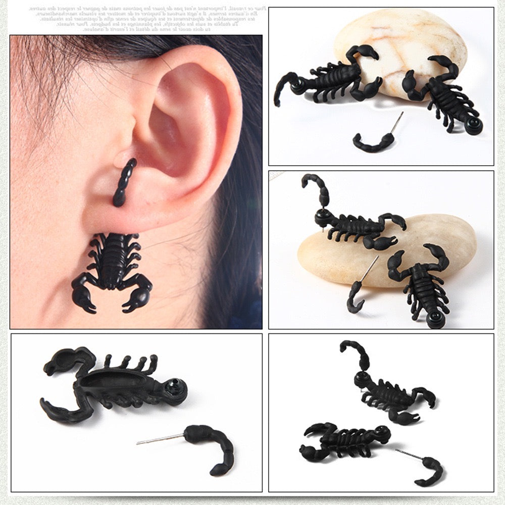 Punk Darkness Ear Stud Collection