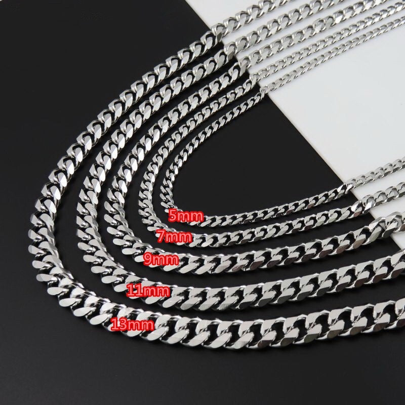 Miami cuban chain necklace