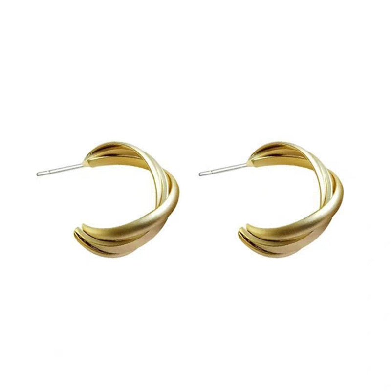 Twist Triple C Earrings
