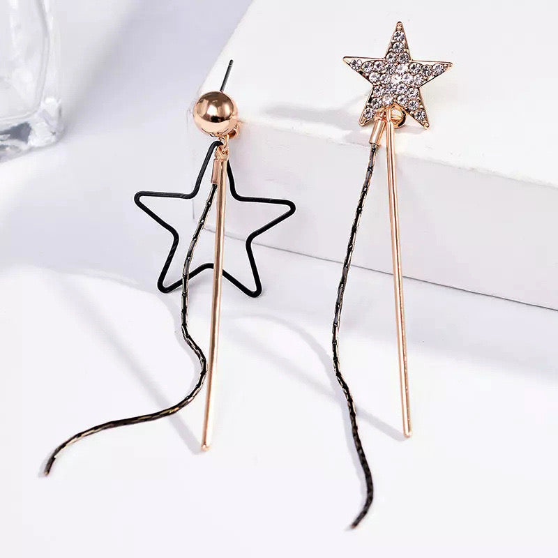 Asymmetric Different Star with Stick and String