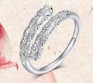 Adjustable Wukong's Golden Fillet and Jingu Bang Rings