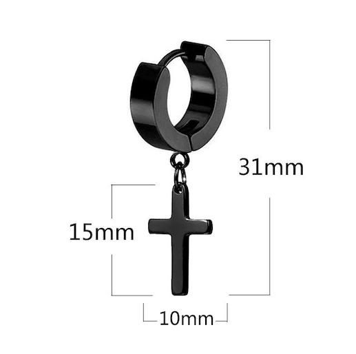 Punk Stainless Steel Men's Ear Stud Collection