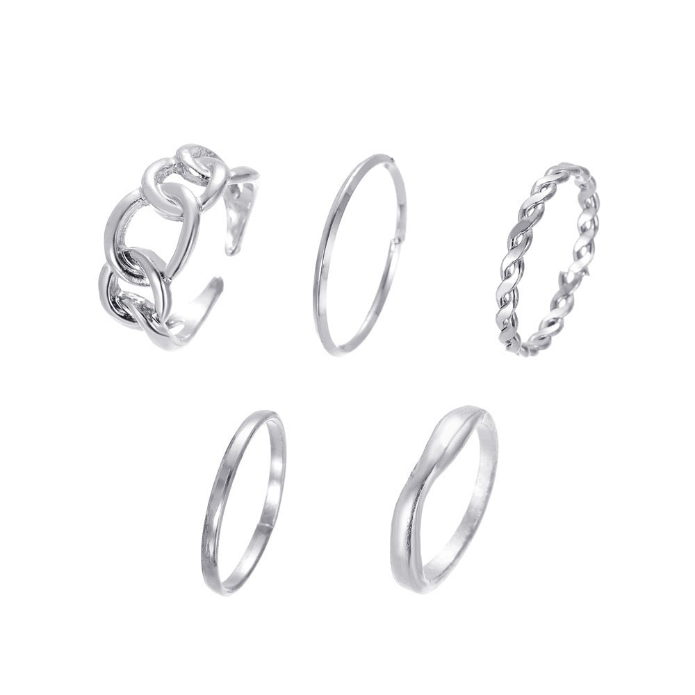 Five-Piece Ring Set