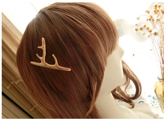 Deer hair clips