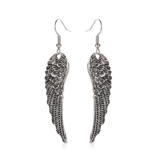 Vintage angle's wing earrings