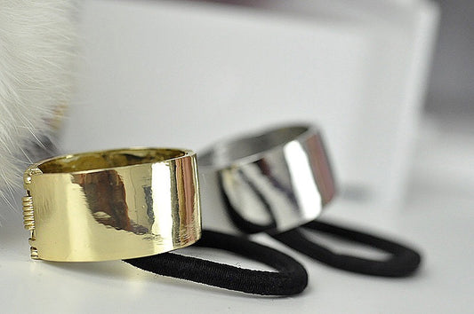 Punk style hair ring