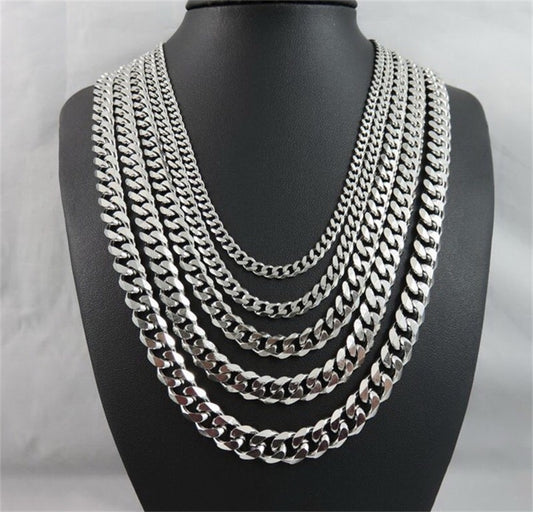 Miami cuban chain necklace